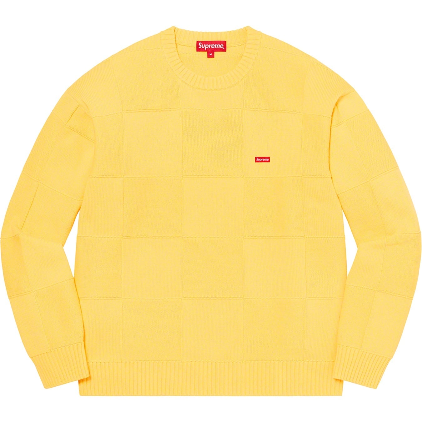 Tonal Checkerboard Small Box Sweater view 3